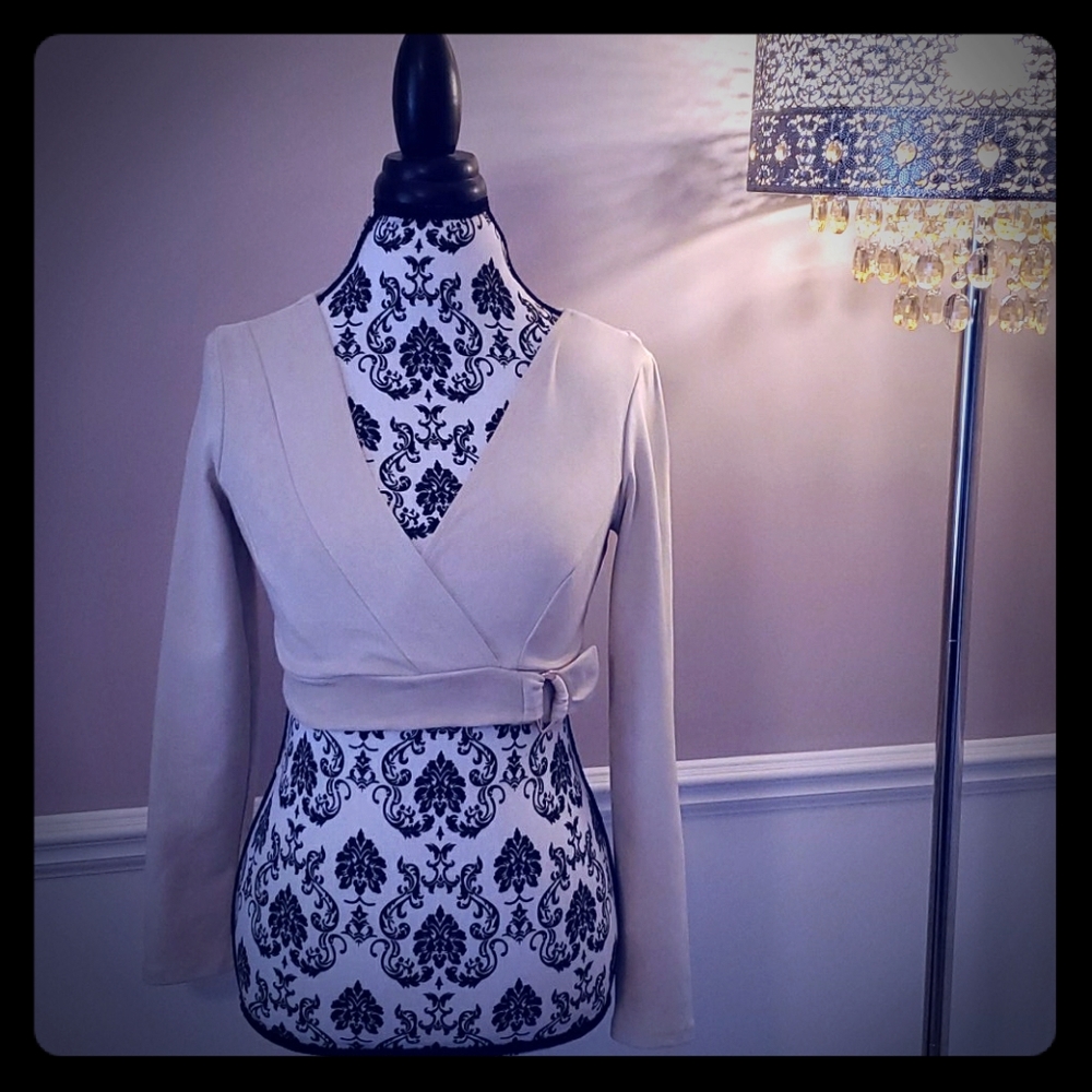 Bebe Suede Like Top